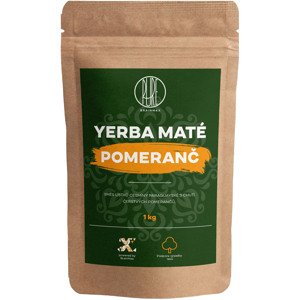 BrainMax Pure Yerba Maté, pomaranč, 1000 g Expirace 3/2023