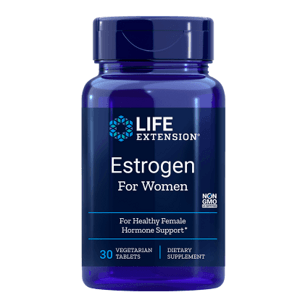 Life Extension Estrogen for Women, estrogén pre ženy, 30 vegetariánskych tabliet