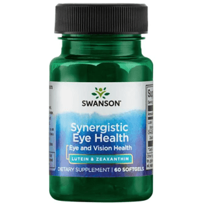 Swanson Synergistic Eye Health - Lutein & Zeaxanthin (zdravie očí), 60 sofgelových kapsúl
