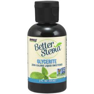 NOW® Foods NOW Better Stevia Glycerite, bez alkoholu, 59 ml