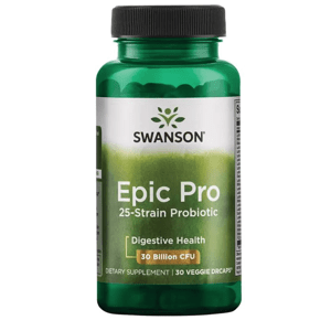Swanson Epic Pro probiotiká 25 kmeňov, 30 mld CFU, 30 kapsúl