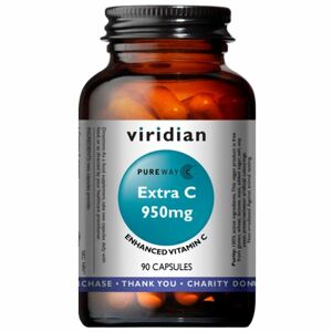 Viridian Extra C 950mg (Vitamín C), 90 kapsúl