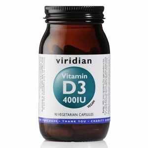 Viridian Vitamin D3 400IU 90 kapsúl