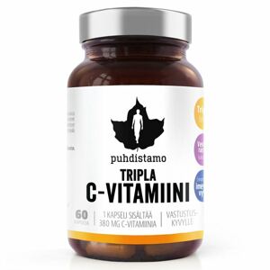 Puhdistamo - Triple Vitamín C 60 kapsúl