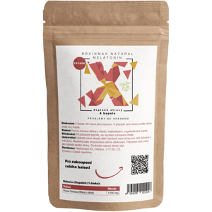 BrainMax Natural Melatonin, VZORKA Doplnok stravy