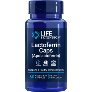 Life Extension Lactoferrin Caps, laktoferín, 60 kapsúl