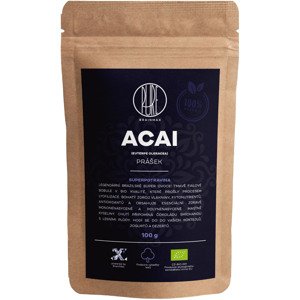 BrainMax Pure Acai Powder, Acai BIO prášok, 100 g * CZ-BIO-001 certifikát