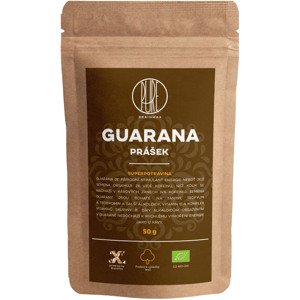 BrainMax Pure Guarana BIO prášok, 50 g *CZ-BIO-001 certifikát