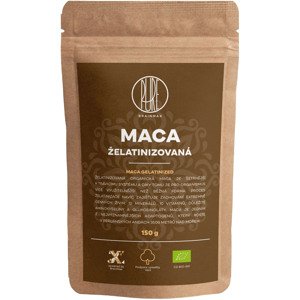 BrainMax Pure Maca želatínovaná BIO prášok, 150 g *CZ-BIO-001 certifikát