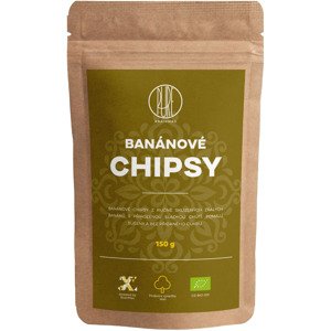BrainMax Pure Banánové chipsy BIO, 150 g *CZ-BIO-001 certifikát