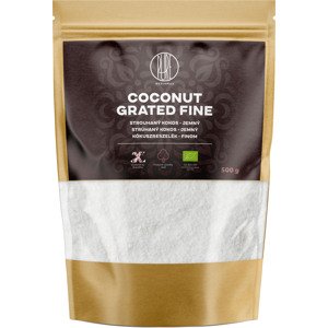 BrainMax Pure Coconut Grated Fine, Kokos strúhaný, jemný, BIO, 500 g *CZ-BIO-001 certifikát