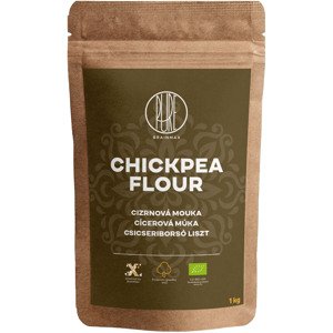 BrainMax Pure Chickpea Flour, Cícerová múka BIO, 1 kg *CZ-BIO-001 certifikát