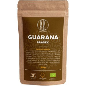 BrainMax Pure Guarana BIO prášok, 100 g *CZ-BIO-001 certifikát