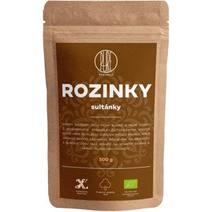 BrainMax Pure Hrozienka Sultánky sušené BIO, 500g *CZ-BIO-001 certifikát