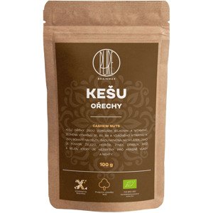 BrainMax Pure Cashew Nuts, Kešu orechy BIO, 100 g *CZ-BIO-001 certifikát