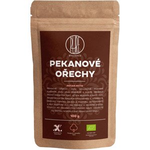 BrainMax Pure Pekanové orechy BIO, 100 g *CZ-BIO-001 certifikát