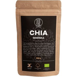 BrainMax Pure Chia Seeds, Chia semienka BIO, 250 g *CZ-BIO-001 certifikát