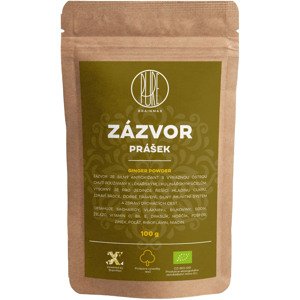 BrainMax Pure Zázvor BIO prášok, 100 g *CZ-BIO-001 certifikát