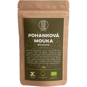 BrainMax Pure Pohánková múka, bezlepková BIO, 1 kg *cz-bio-001 certifikát