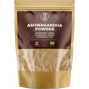 BrainMax Pure Ashwagandha BIO prášok, 200 g *CZ-BIO-001 certifikát