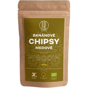 BrainMax Pure Banánové chipsy medové BIO, 150g *CZ-BIO-001 certifikát