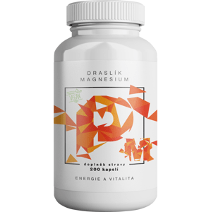 BrainMax Draslík Magnesium, Draslík citrát + Horčík malát, 200 rastlinných kapsúl 100 mg elementárneho draslíka a 60 mg elementárneho horčíka na dávku, doplnok stravy