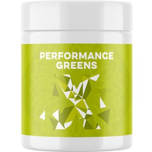 BrainMax Performance Greens, 33 dávok, 330 g 12 zelených super látok na alkalizáciu a detoxikáciu organizmu, doplnok stravy