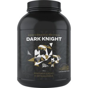 BrainMax Performance Protein Dark Knight, natívny srvátkový proteín, 1000 g Natívny srvátkový proteín, Grassfed kolagén, Colostrum, Ashwagandha, BIO RAW Kakao z Peru // Výživový doplnok