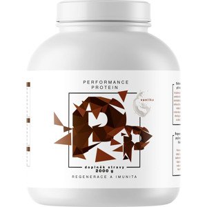 BrainMax Performance Protein, natívny srvátkový proteín, vanilka, 2000 g Natívny srvátkový proteín s grass-fed hovädzím kolagénom a kravským kolostrom, doplnok stravy