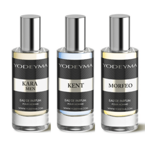 YODEYMA Paris Sada Iconic Man YODEYMA 3x15ml bez viečka a bez krabičky