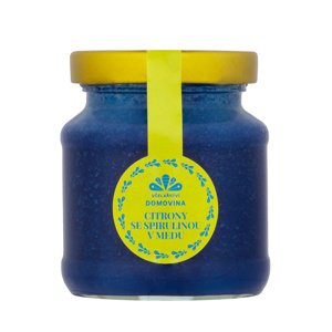Včelařství Domovina Med s citrónmi a spirulinou Obsah: 180g
