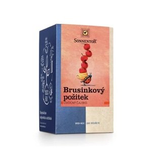 Sonenntor Brusnicový pôžitok ovocný čaj 27g porciovaný