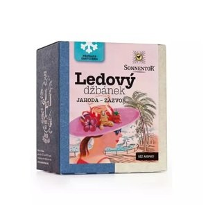 Sonnentor Ľadový džbán Jahoda zázvor BIO 44,8 g