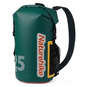 Naturehike Vodotesný vak 25L Farba: Tmavo zelená