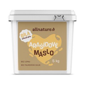 Allnature Arašidový krém s bielou čokoládou 5 kg