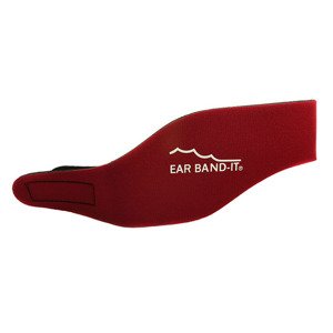 Ear Band-it® Červená Čelenka na plávanie Veľkosť čelenky: Malá Čelenka na plávanie