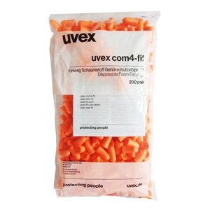 UVEX com4-fit - 200 párov (náhradná náplň v sáčku)