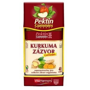 Vitaharmony Kurkuma a zázvor gummies 40 kusov
