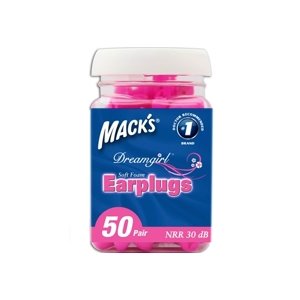 Mack's Dreamgirl Veľkosť balenia: 50 párov štuple pre menšie alebo užšie ušné kanále