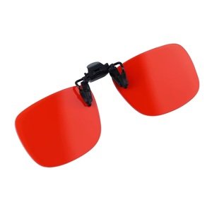 Earplugs.sk Červené klipy na okuliare blokujúce modré svetlo