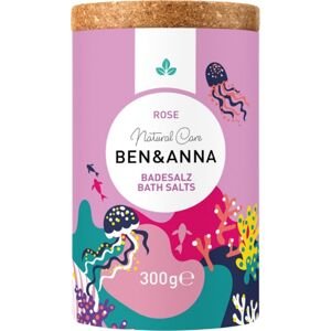 Ben & Anna Kúpeľová soľ Rose 300 g