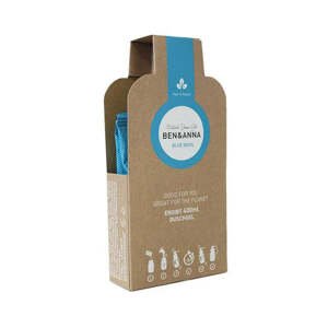 Ben & Anna Sprchový gél v prášku - Blue Basil 2×20 g s vôňou eukalyptu