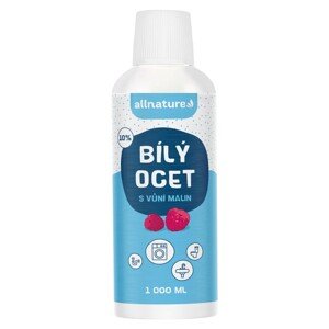 Allnature Biely ocot 10% s vôňou malín 1000 ml