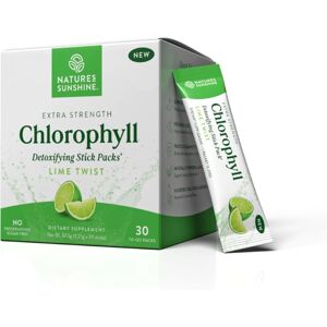 Nature's Sunshine Chlorofyl stick packs - Lime twist 30 sáčkov vrecká na prípavu nápoja