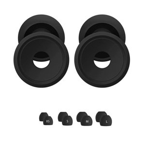 Earplugs.sk Earplugs štuple do uší s usadzovacím krúžkom Farba: Čierna