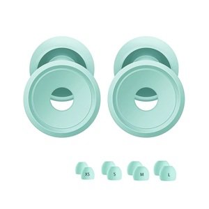 Earplugs.sk Earplugs štuple do uší s usadzovacím krúžkom Farba: Tyrkysová