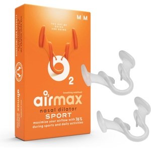Airmax Sport - nosný dilatátor pre lepšie dýchanie nosom - veľkosť M - 2 kusy