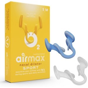 Airmax Sport - nosný dilatátor pre lepšie dýchanie nosom - veľkosť S+M
