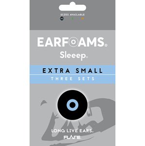 Earfoams® Sleeep náhradné vankúšiky - 3 Páry Veľkosť: XS