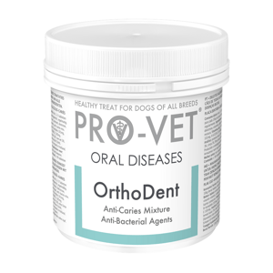 PRO-VET Orthodent 135 g Bylinné pastilky pre psov, starostlivosť o ústnu dutinu